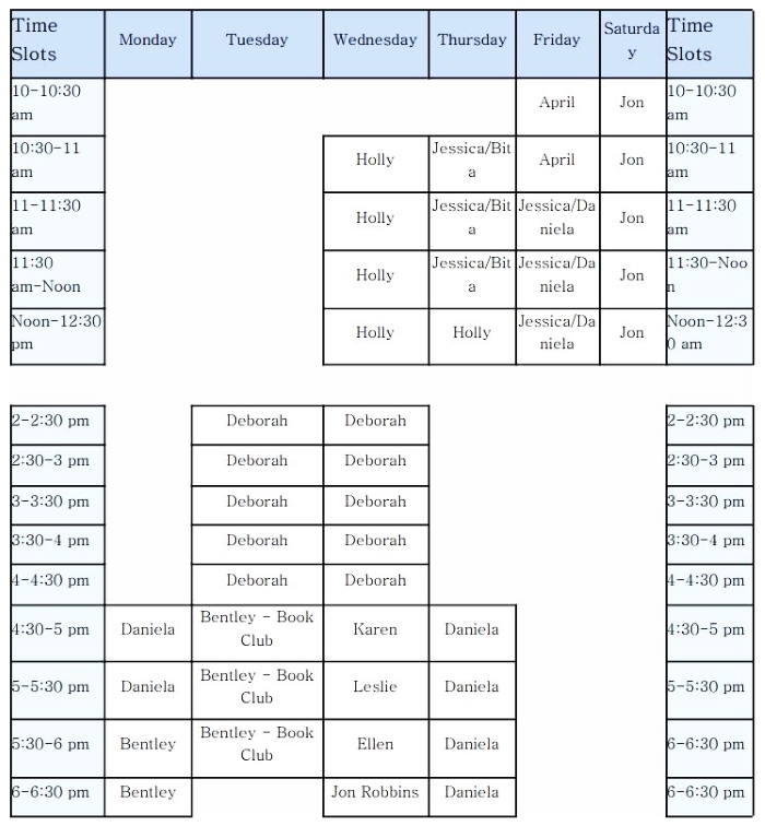 Spring 2025_Online Tutoring